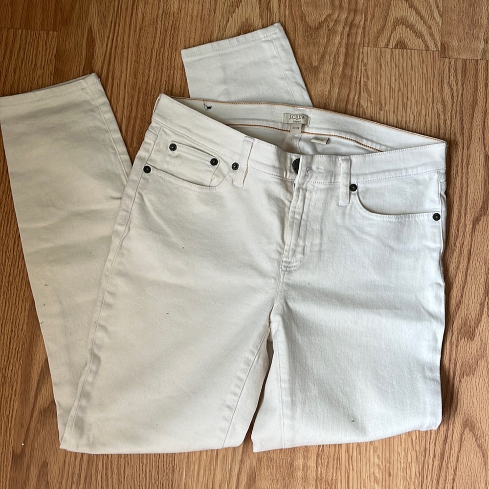 White j crew Straight leg jeans